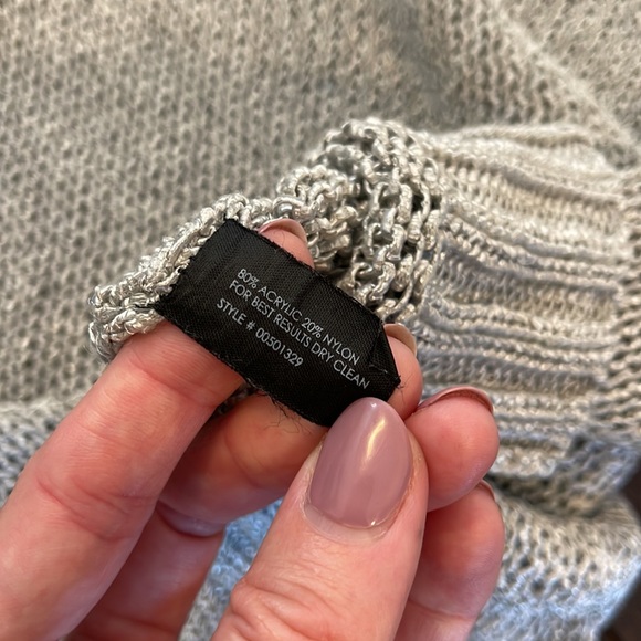 CLUB MONACO Shimmery Loose-Knit Sweater - Picture 10 of 10